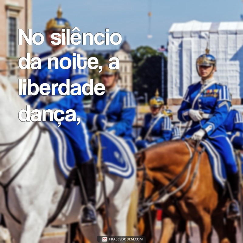 ryane leão poemas No silêncio da noite, a liberdade dança,