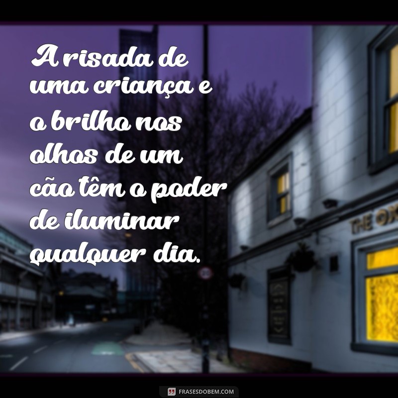 As Melhores Frases sobre Cães: Celebre o Amor e a Lealdade dos Nossos Fiéis Companheiros 