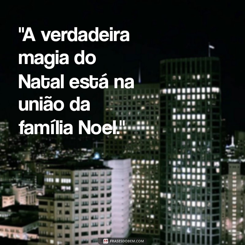 a familia noel 