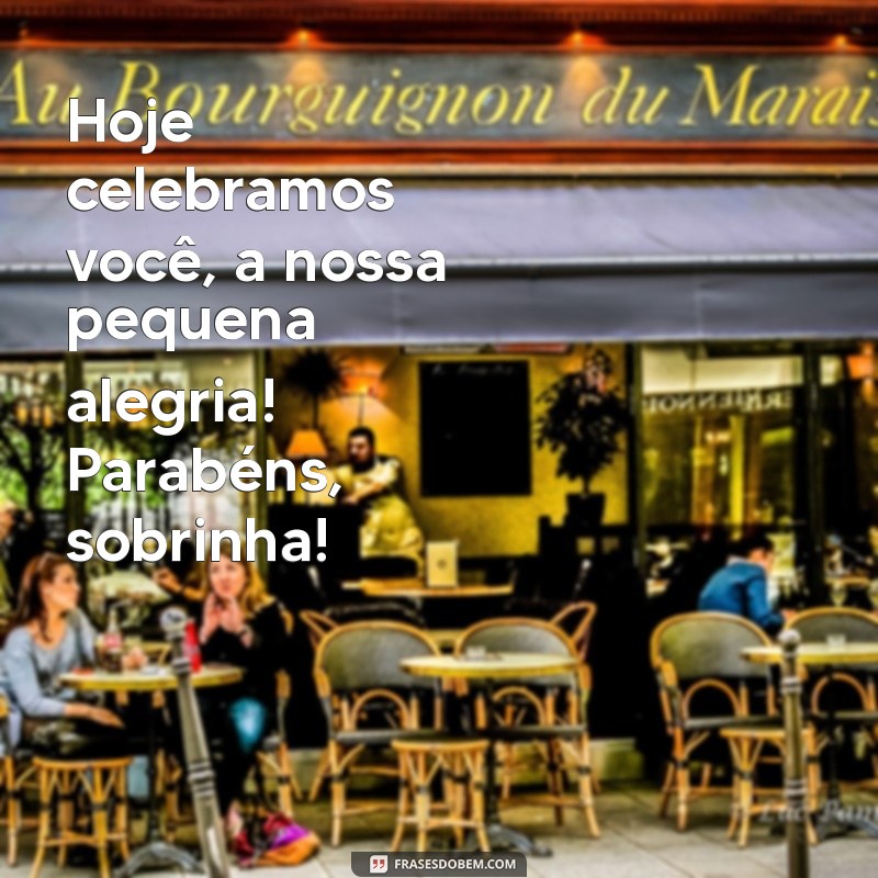 Frases Lindas de Aniversário para Celebrar o 1º Aninho da Sua Sobrinha 