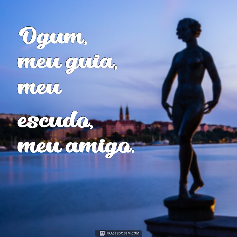 Descubra as melhores frases de Ogum para compartilhar no WhatsApp 