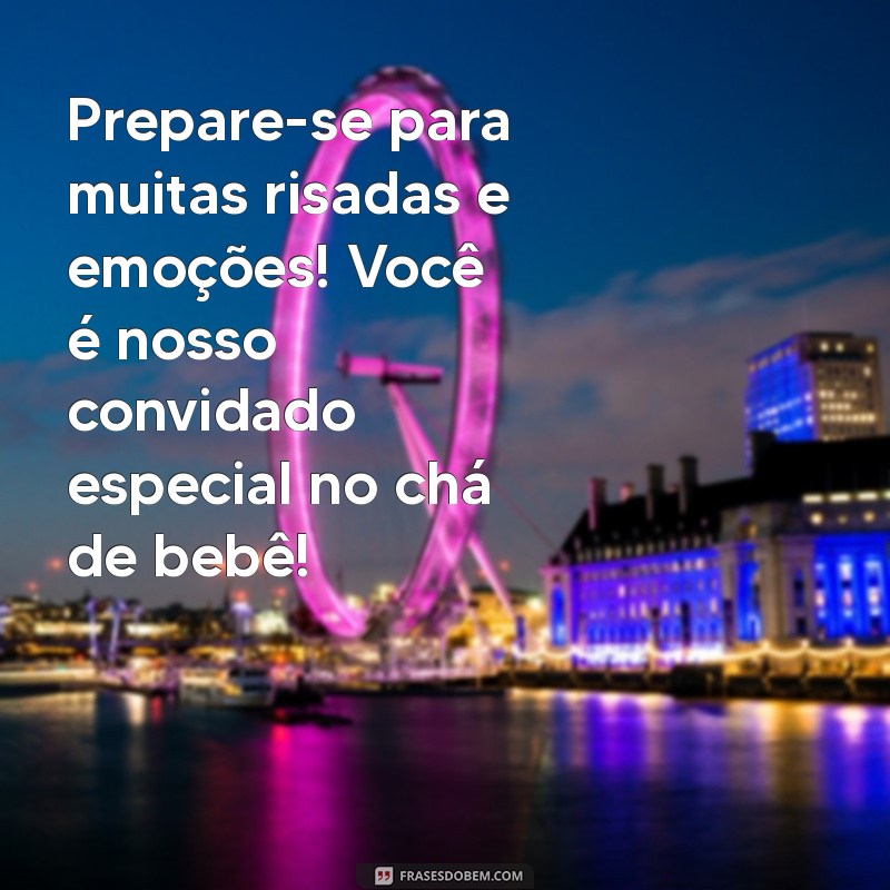 Como Editar Convites de Chá de Bebê: Dicas e Modelos Criativos 