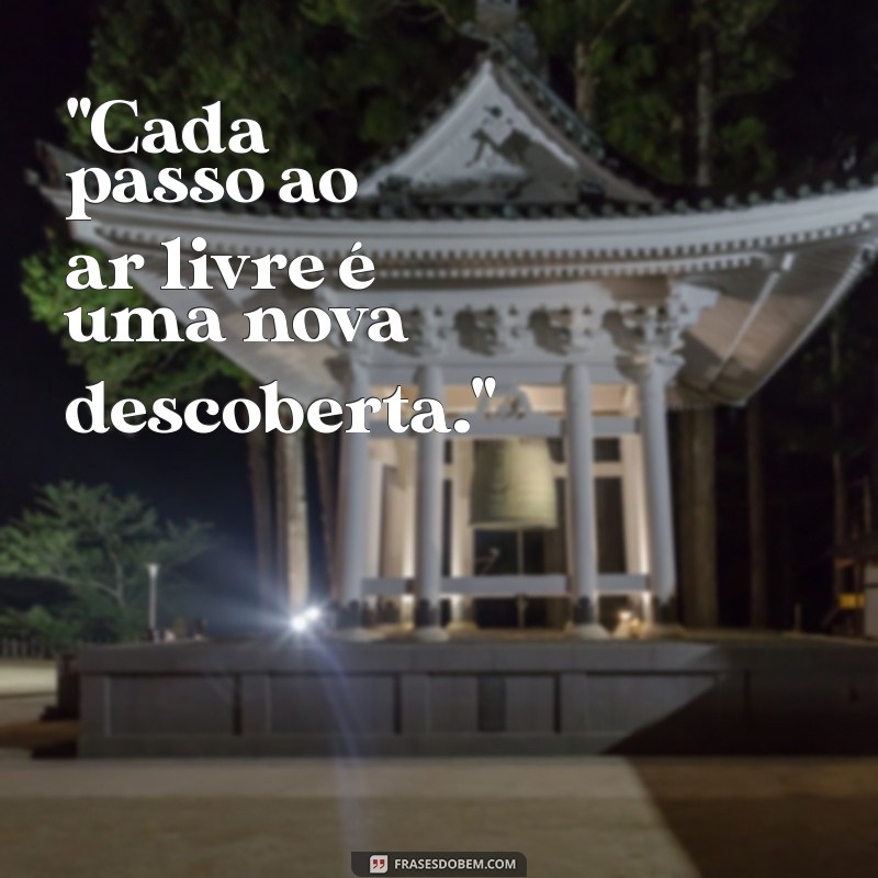 frases passeio 