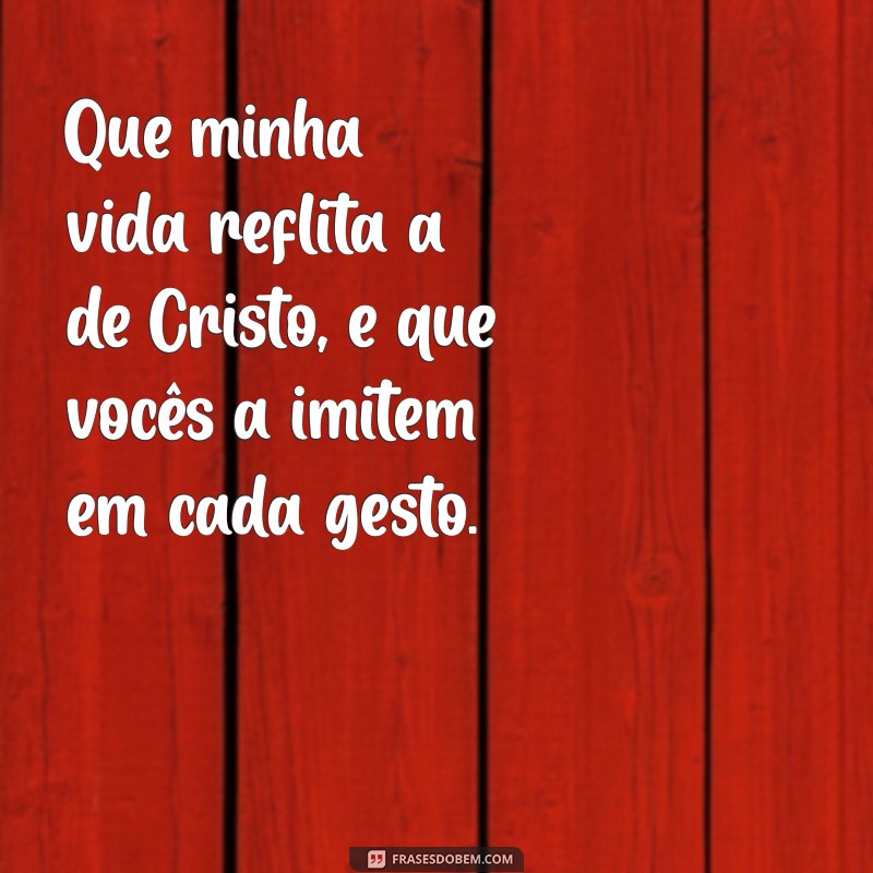 Imite Cristo: A Importância de Seguir o Exemplo de Jesus em Nossas Vidas 