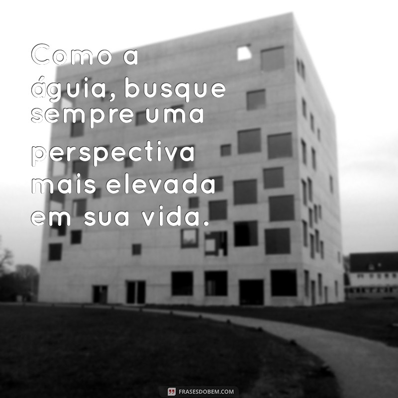 Frases Inspiradoras sobre a Visão de Águia: Perspectivas que Transformam 