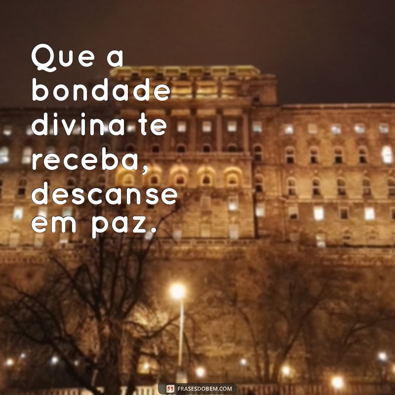 Descanse em Paz: Mensagens de Conforto e Esperança para Lidar com a Perda 