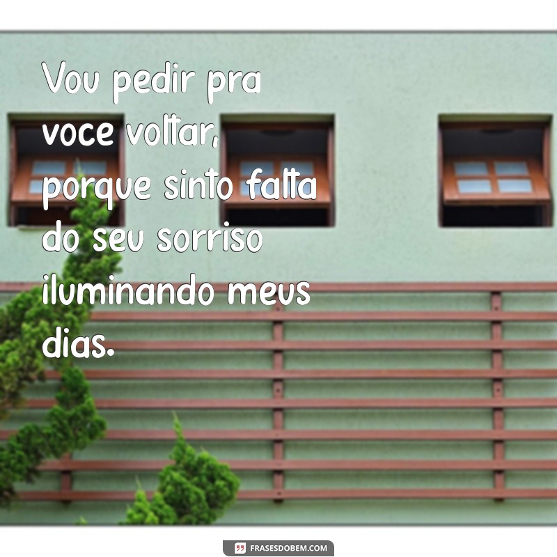 Como Lidar com a Saudade: Pedindo a Pessoa Amada para Voltar 