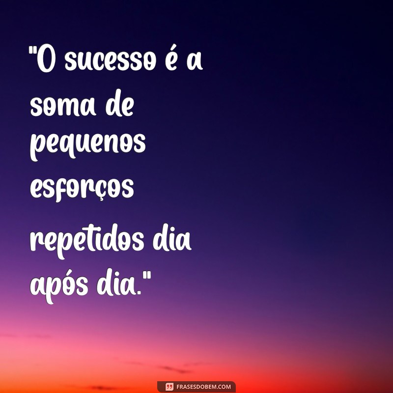 frases motivacional para sucesso 