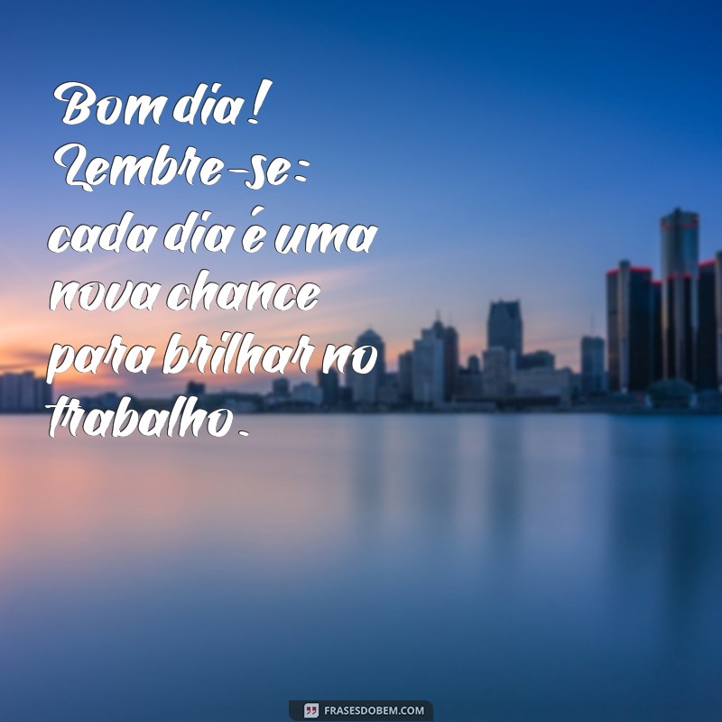 Como Começar o Dia com Motivação e Produtividade no Trabalho 