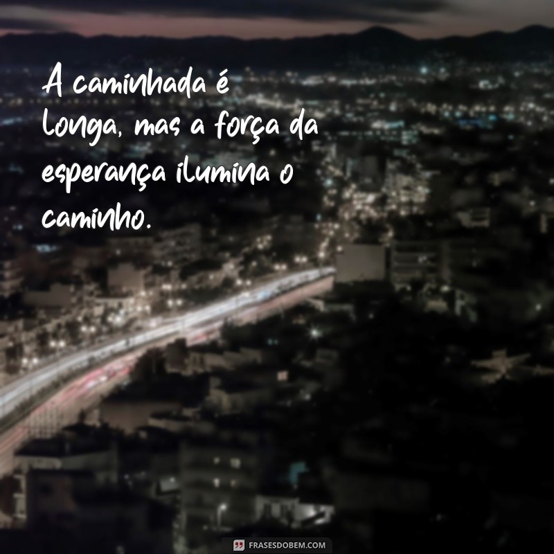 Frases Inspiradoras para Refletir sobre a Longa Caminhada da Vida 