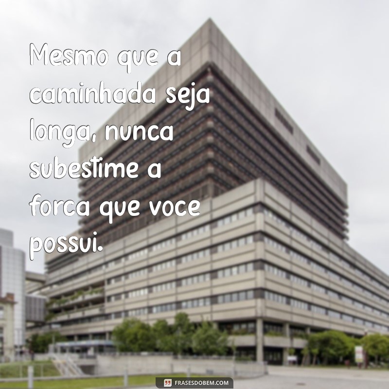 Frases Inspiradoras para Refletir sobre a Longa Caminhada da Vida 