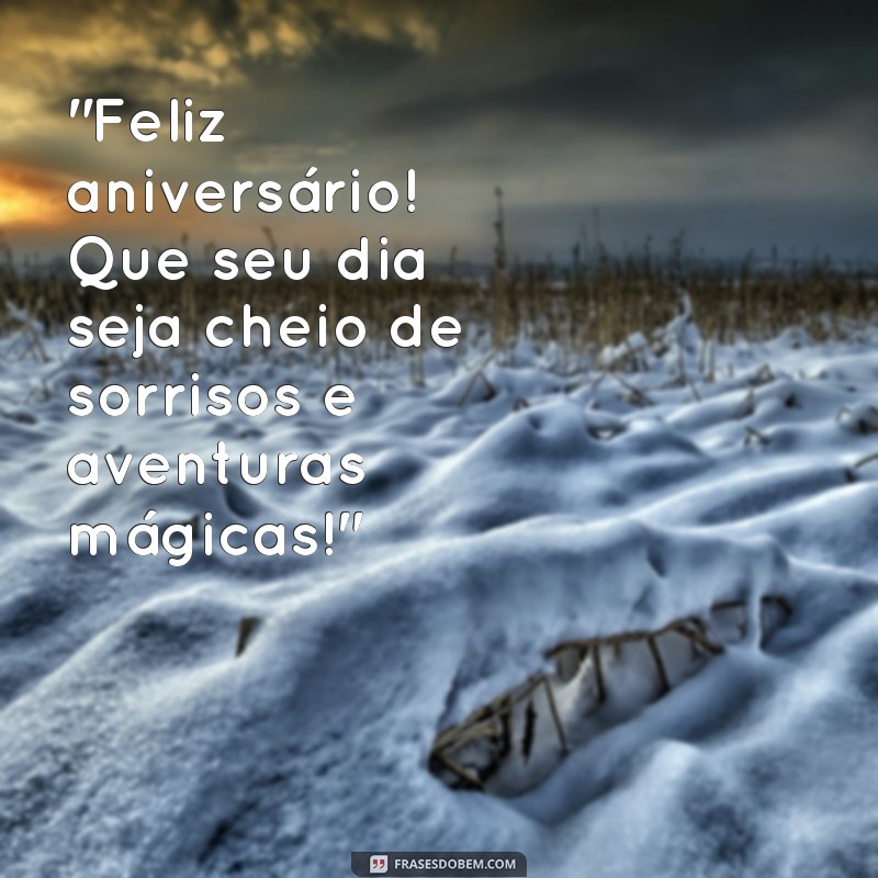 frases de aniversário crianças 