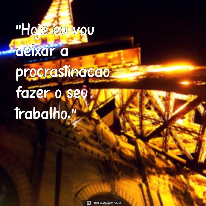 frases preguiça 