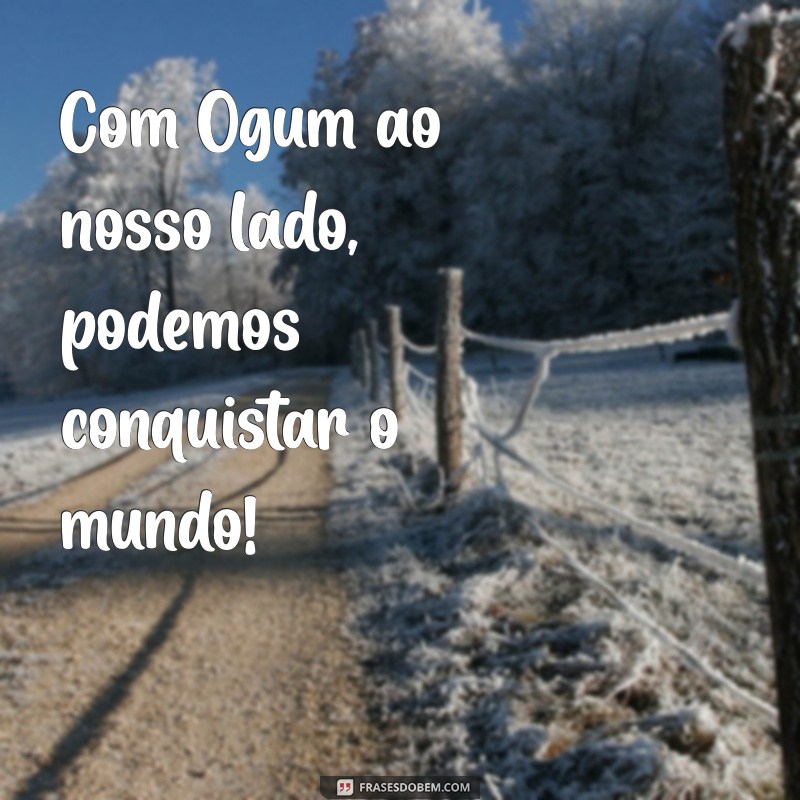 Mensagens Inspiradoras de Ogum para Compartilhar no WhatsApp 