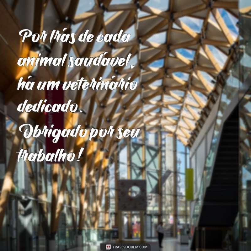 Frases Inspiradoras para Celebrar o Dia do Veterinário 