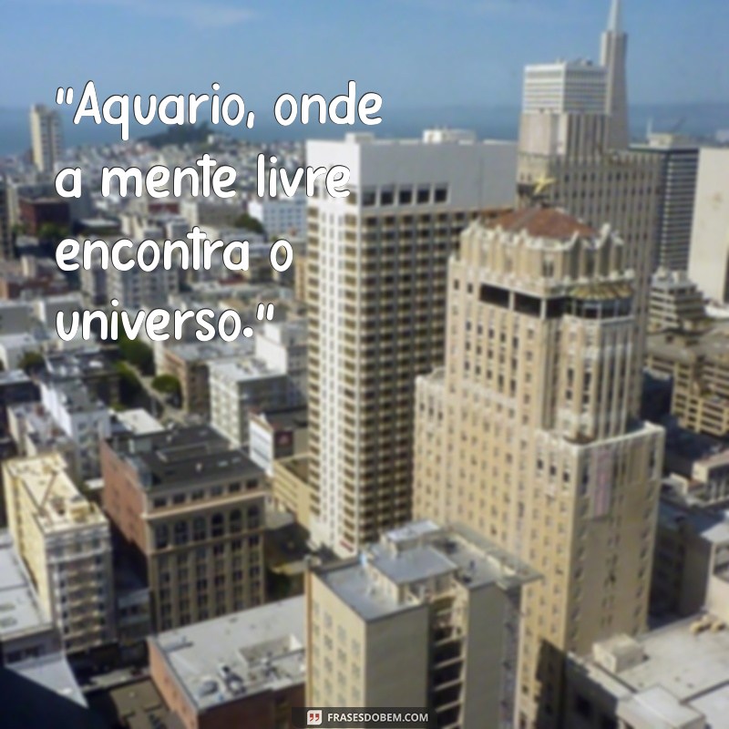 frases para aquario 