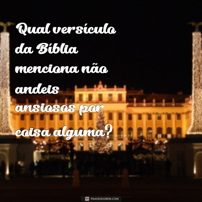 Descubra Qual Versículo da Bíblia É Ideal para Cada Momento da Sua Vida 