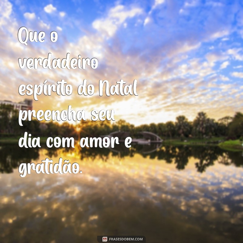 Frases Inspiradoras de Bom Dia para Celebrar um Feliz Natal 