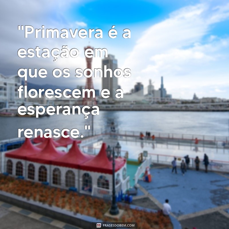 5 frases de primavera 