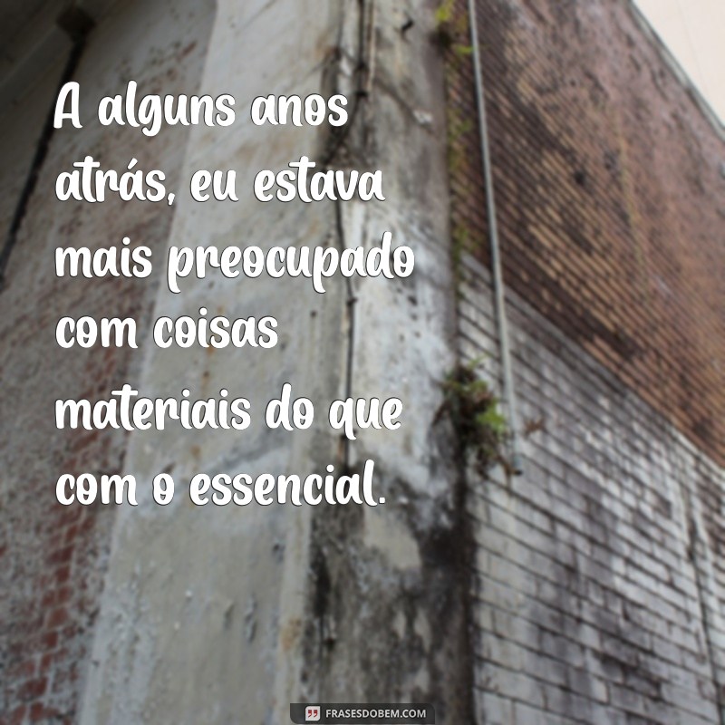 Reflexões sobre o Passado: O Que Aprendemos A Alguns Anos Atrás 