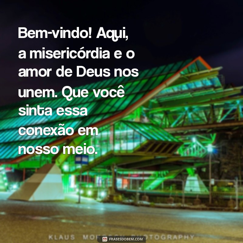 Como Criar um Texto de Boas-Vindas Impactante para Sua Igreja Evangélica 