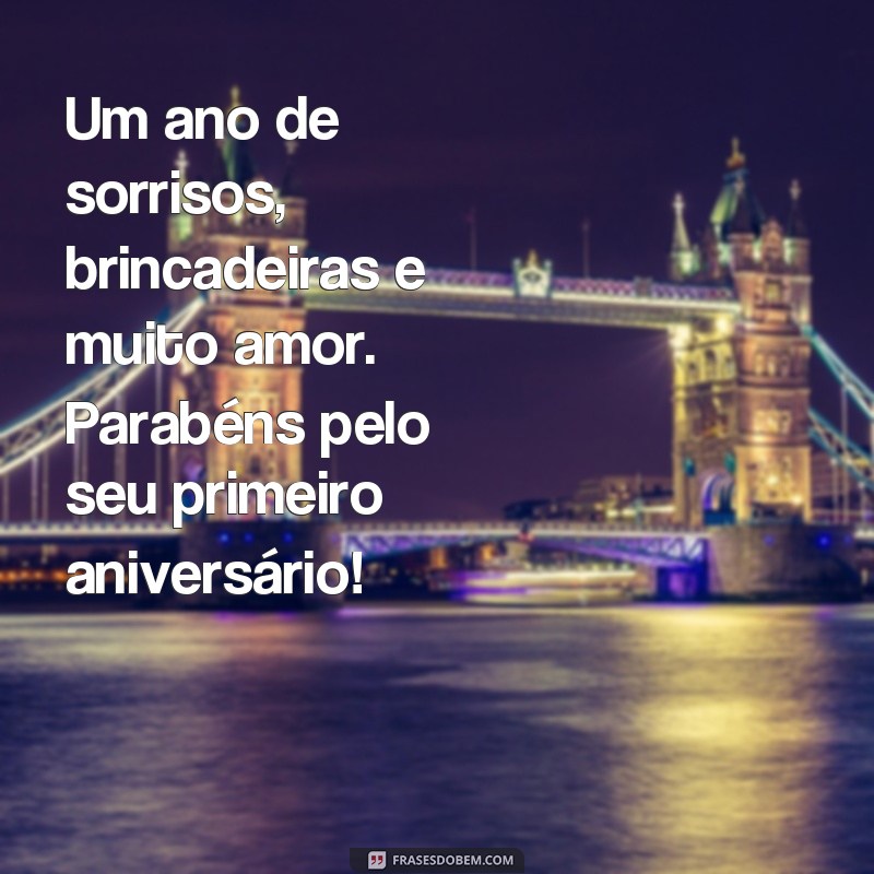 Frases para celebrar o primeiro aniversário: inspire-se e comemore! 