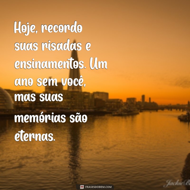 Como Lidar com a Saudade: Mensagens Comemorativas para o Primeiro Aniversário de Falecimento do Pai 