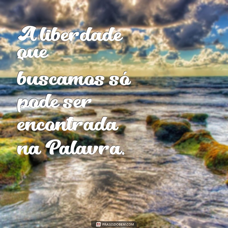 João 8:34 - Entenda o Significado da Liberdade Verdadeira 