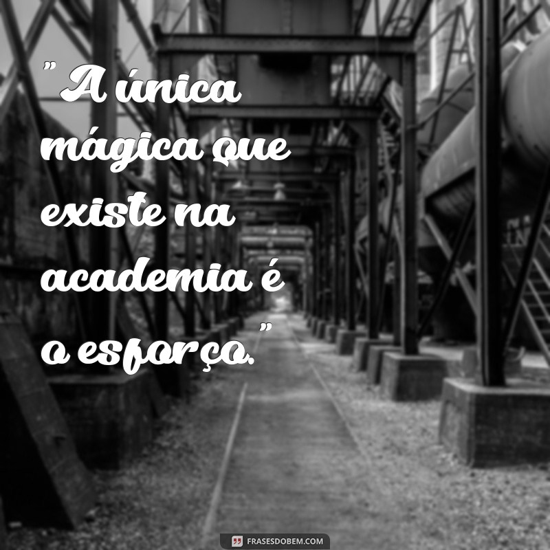 uma frases de academia 