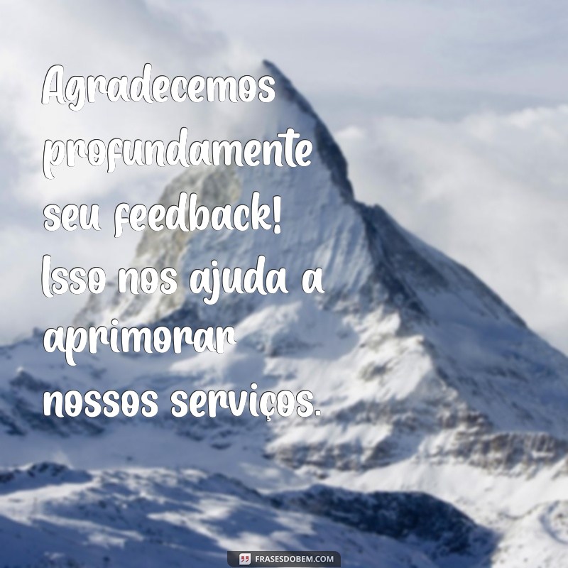 Como Criar Mensagens de Feedback Eficazes para Encantar Seus Clientes 