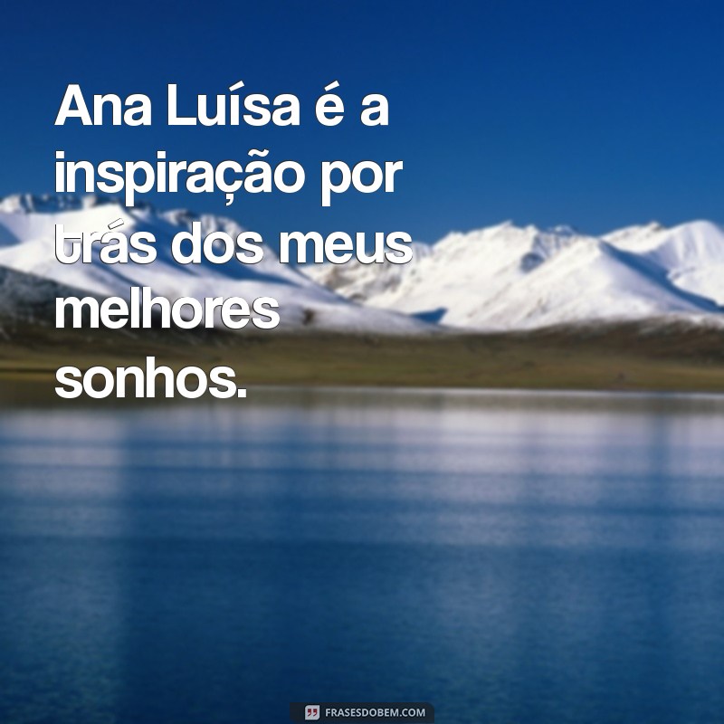 Descubra a História Inspiradora de Ana Luísa: Superação e Sucesso 