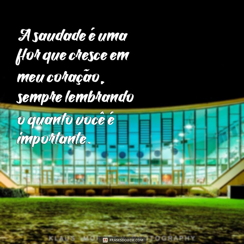 Mensagens Emocionantes de Saudades para Aquela Pessoa Especial 