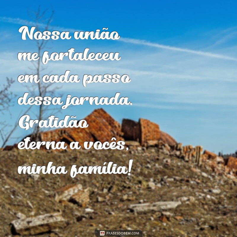 Mensagens Emocionantes de Agradecimento aos Familiares na Formatura 