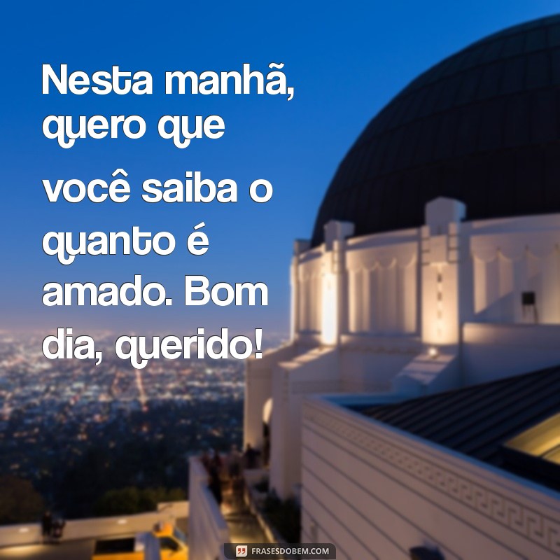 Frases de Amor para Começar o Dia com Alegria e Inspiração 