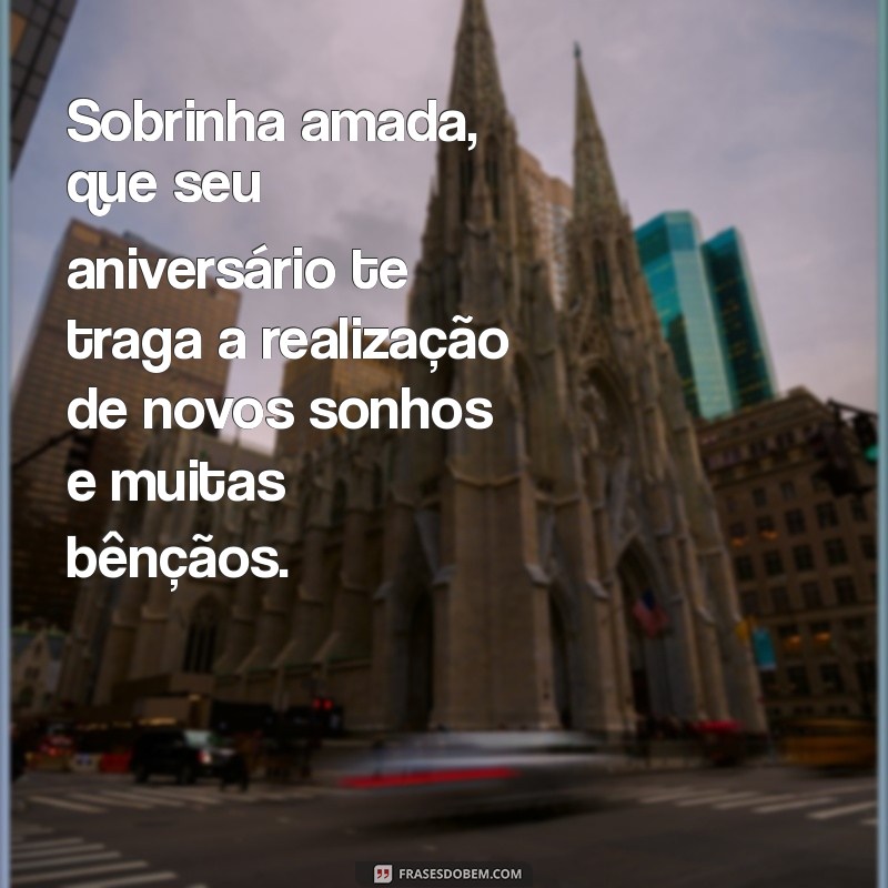 Mensagens Emocionantes para Aniversário da Sobrinha Querida: Celebre com Amor! 