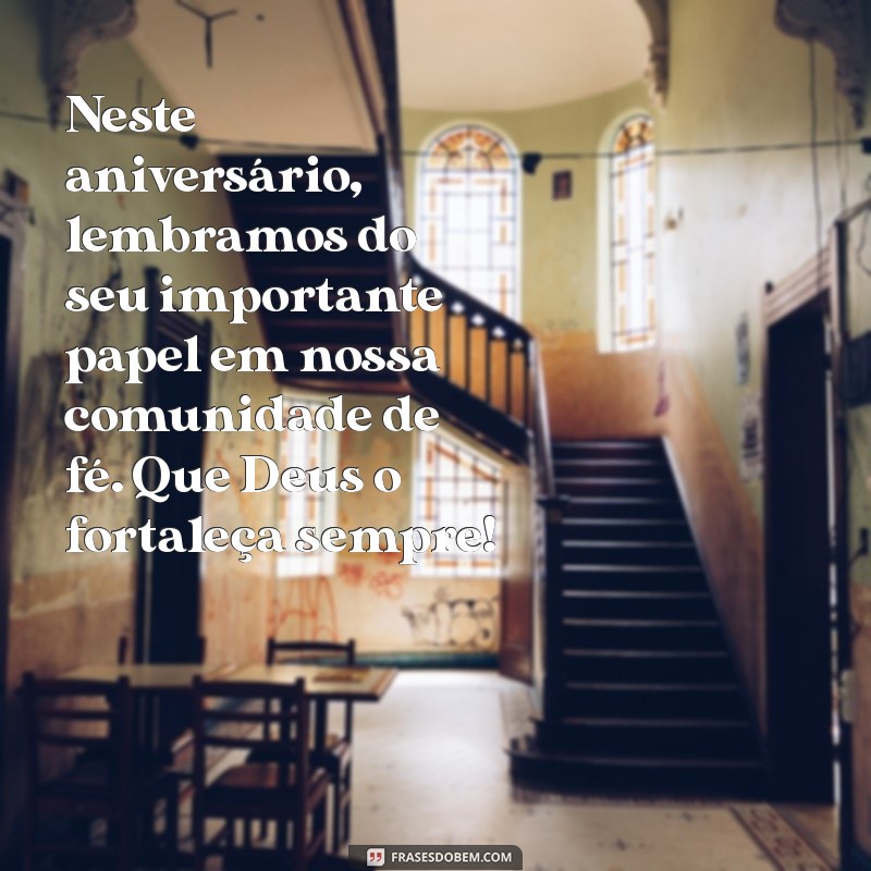 Mensagens Bíblicas Inspiradoras para Celebrar o Aniversário do Pastor 