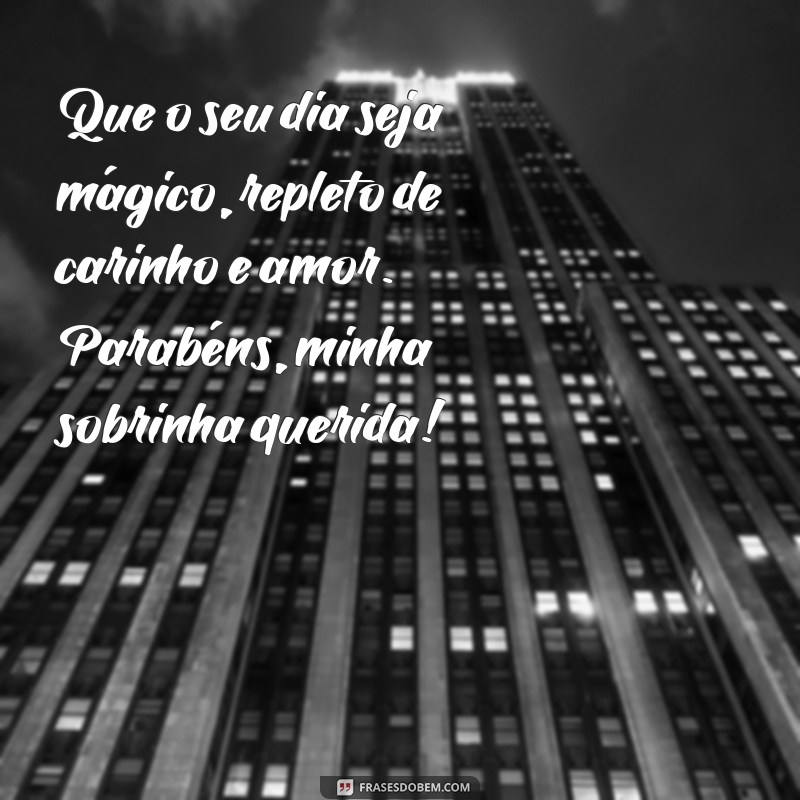 Mensagens de Aniversário Criativas e Emocionantes para sua Sobrinha 