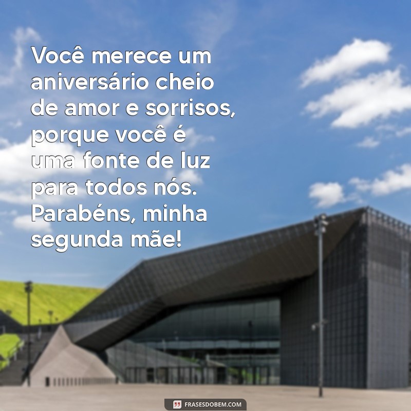 Mensagens Emocionantes de Aniversário para Celebrar Sua Segunda Mãe 