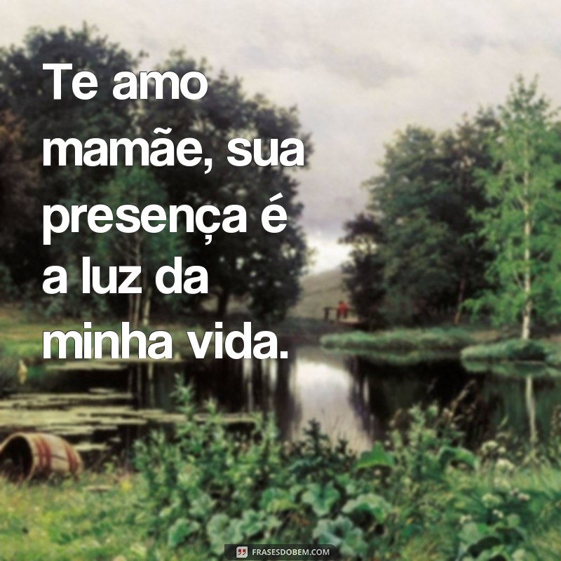 Descubra as mais belas frases de amor para expressar seu amor pela mamãe 