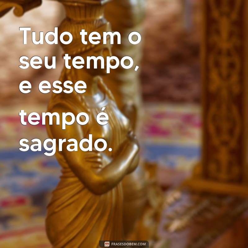 Frases Inspiradoras para Aproveitar o Tempo Certo na Vida 