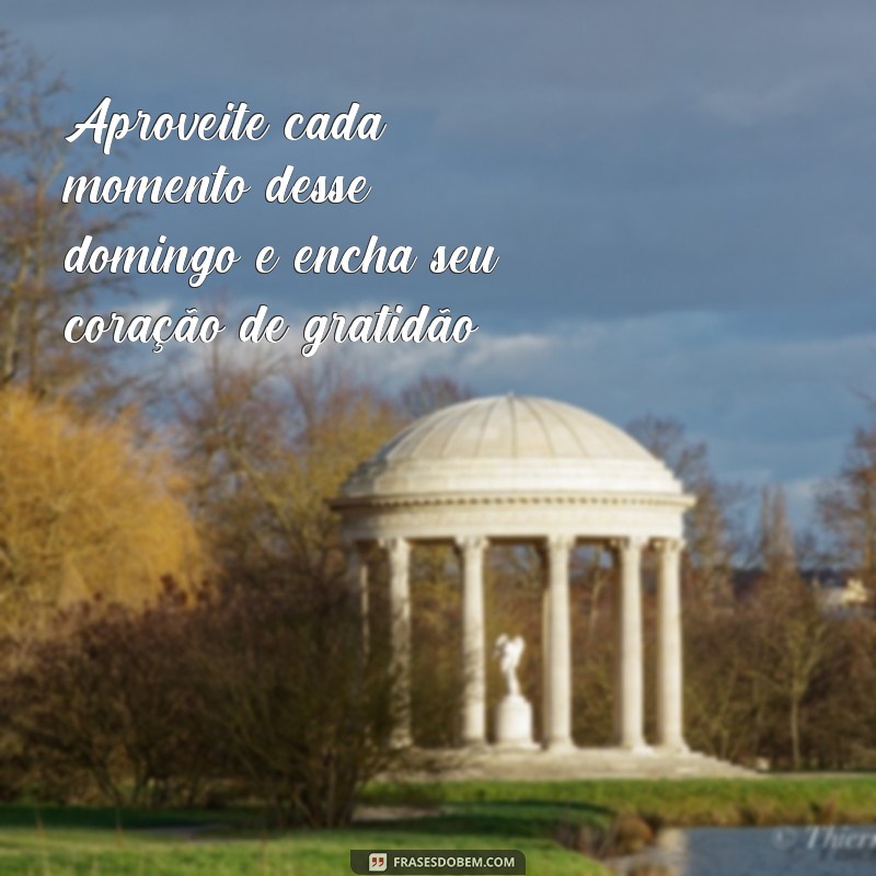 Comece o Domingo com Frases Inspiradoras para um Dia Maravilhoso 