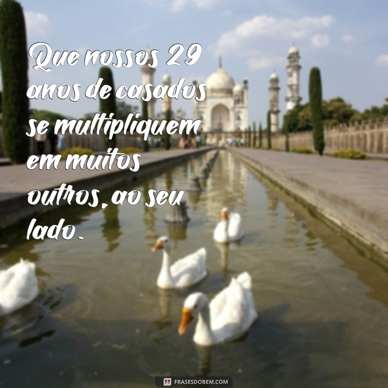 Bodas de 29 anos de casamento: descubra as melhores frases para celebrar essa data especial! 