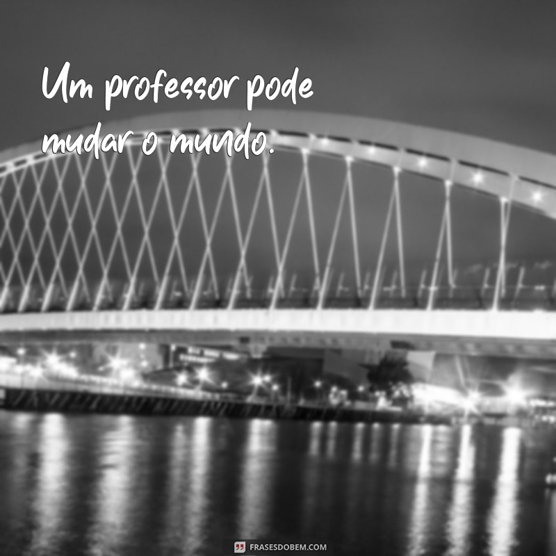 Frases Curtas Inspiradoras para Professores: Motivação e Sabedoria em Palavras 