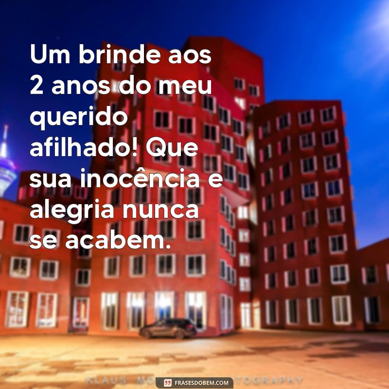 Ideias Criativas para Celebrar o Aniversário de 2 Anos do Seu Afilhado 