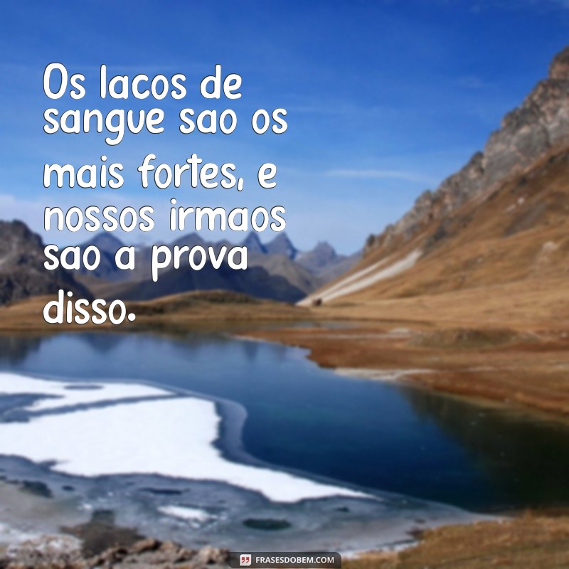 Frases Inspiradoras para Celebrar o Dia dos Irmãos 