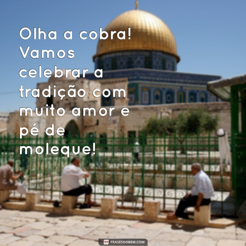 Frases Engraçadas para Festa Junina: Olha a Cobra! e Outras Divertidas 