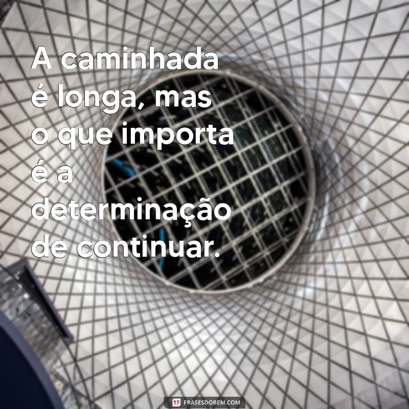 Reflexões Inspiradoras: Frases Sobre a Longa Caminhada da Vida 