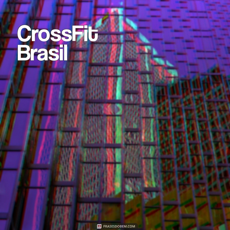 academias de crossfit perto de mim CrossFit Brasil