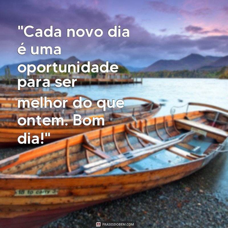 frases de bom dia inspiração 