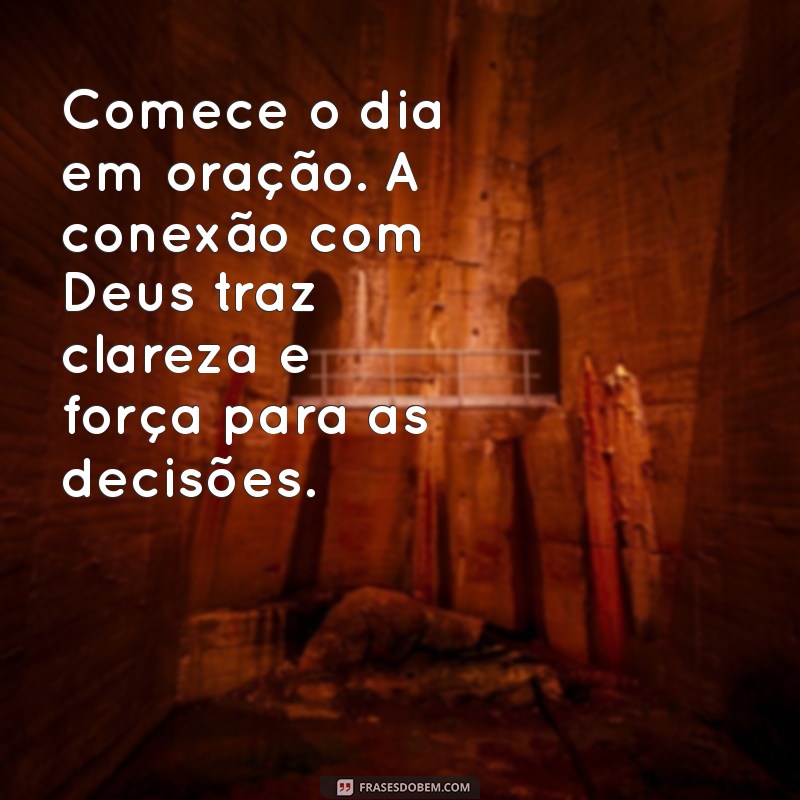 Bom Dia com Deus: Reflexões Inspiradoras para Começar o Dia 